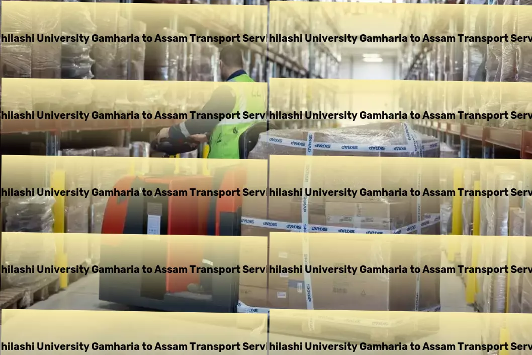 Abhilashi University Gamharia to Assam Transport Easing the way for your goods across the Indian subcontinent! - Nationwide cargo services