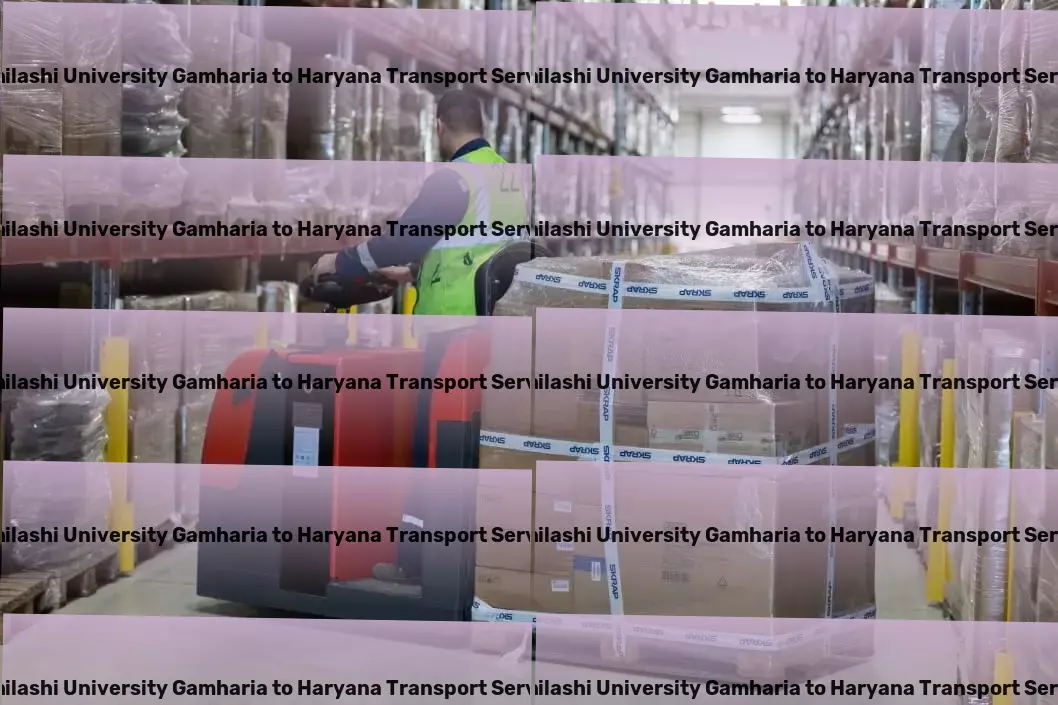 Abhilashi University Gamharia to Haryana Transport Streamlined cargo movement for the ever-evolving Indian marketplace. - Commercial transport solutions