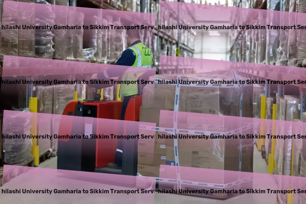 Abhilashi University Gamharia to Sikkim Transport Standard courier services