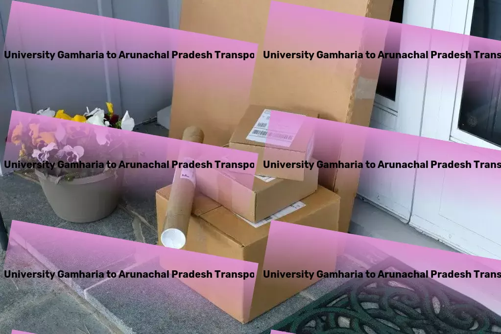 Abhilashi University Gamharia to Arunachal Pradesh Transport Bridging distances with our outstanding transport services in India! - Transport and logistics network