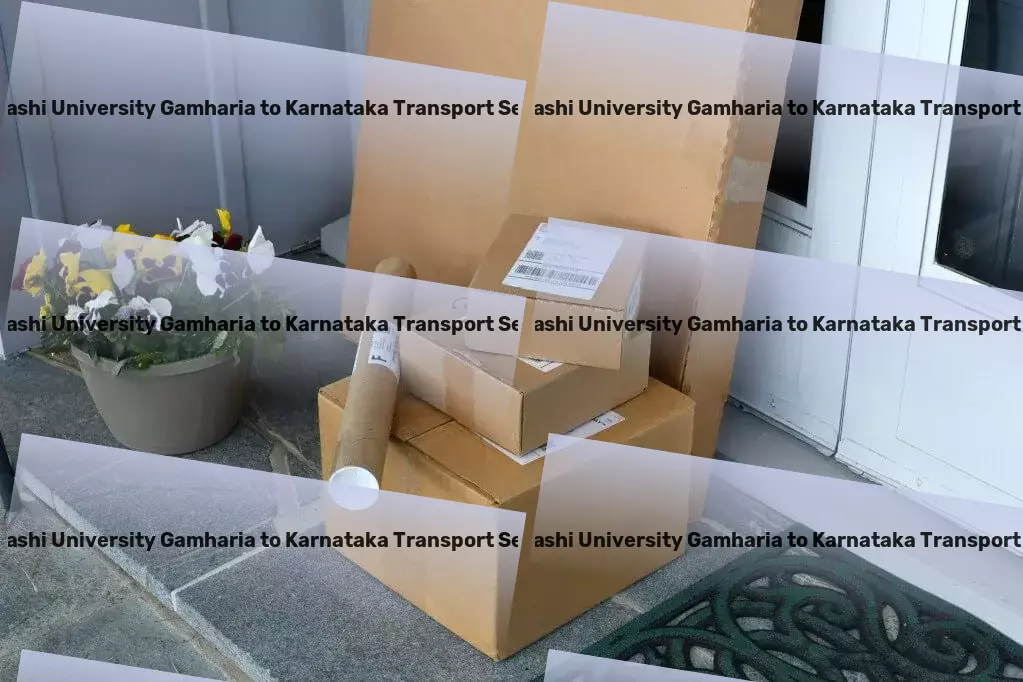 Abhilashi University Gamharia to Karnataka Transport Industrial package transport