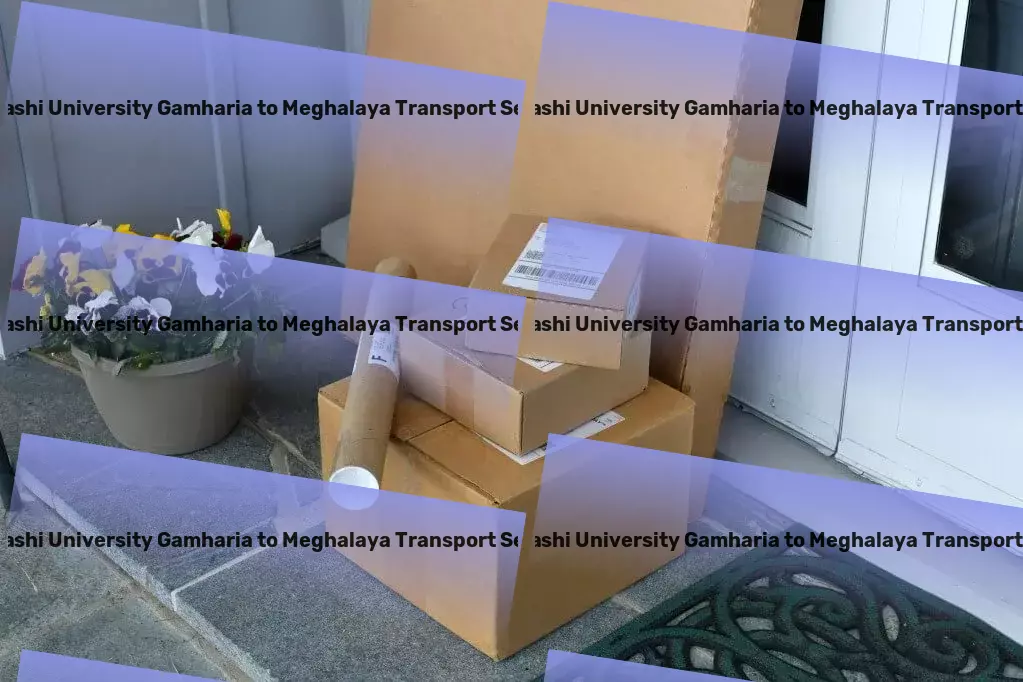 Abhilashi University Gamharia to Meghalaya Transport Efficient package transport