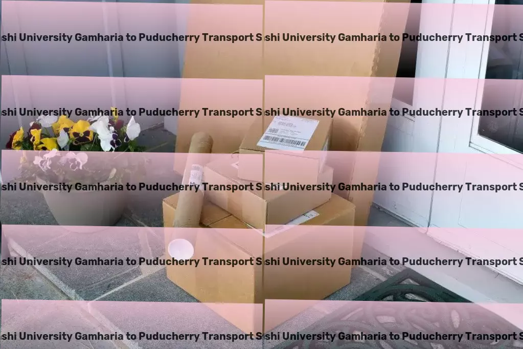 Abhilashi University Gamharia to Puducherry Transport Heavy equipment movers