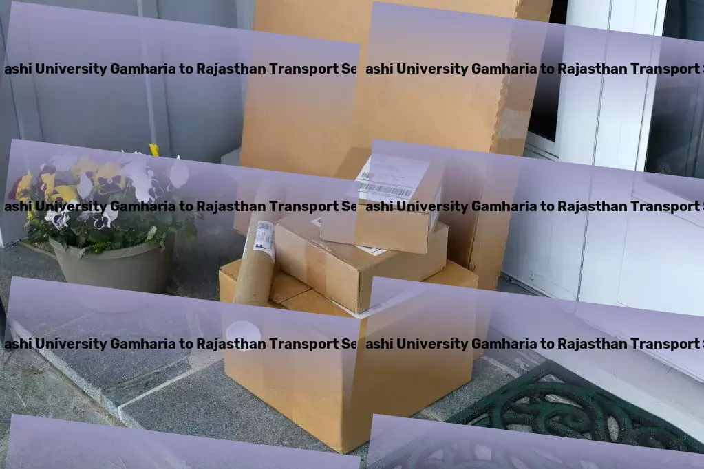 Abhilashi University Gamharia to Rajasthan Transport Reliable packers and movers