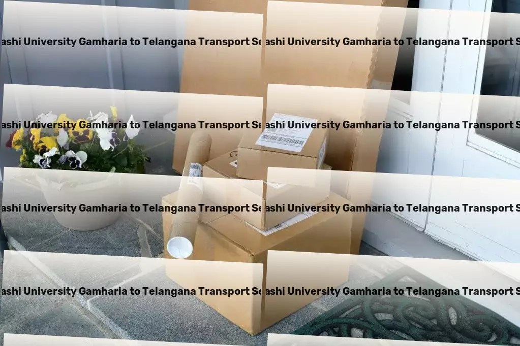 Abhilashi University Gamharia to Telangana Transport Reimagining playtime with interactive and fun gadgets! - Sea freight services