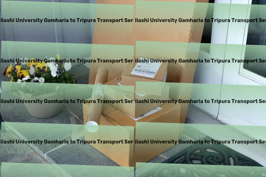 Abhilashi University Gamharia to Tripura Transport Specialized package delivery