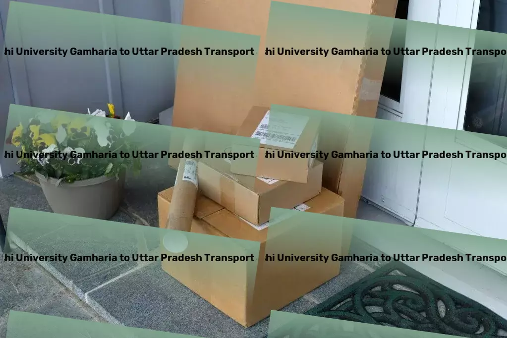 Abhilashi University Gamharia to Uttar Pradesh Transport Local logistics and shipment