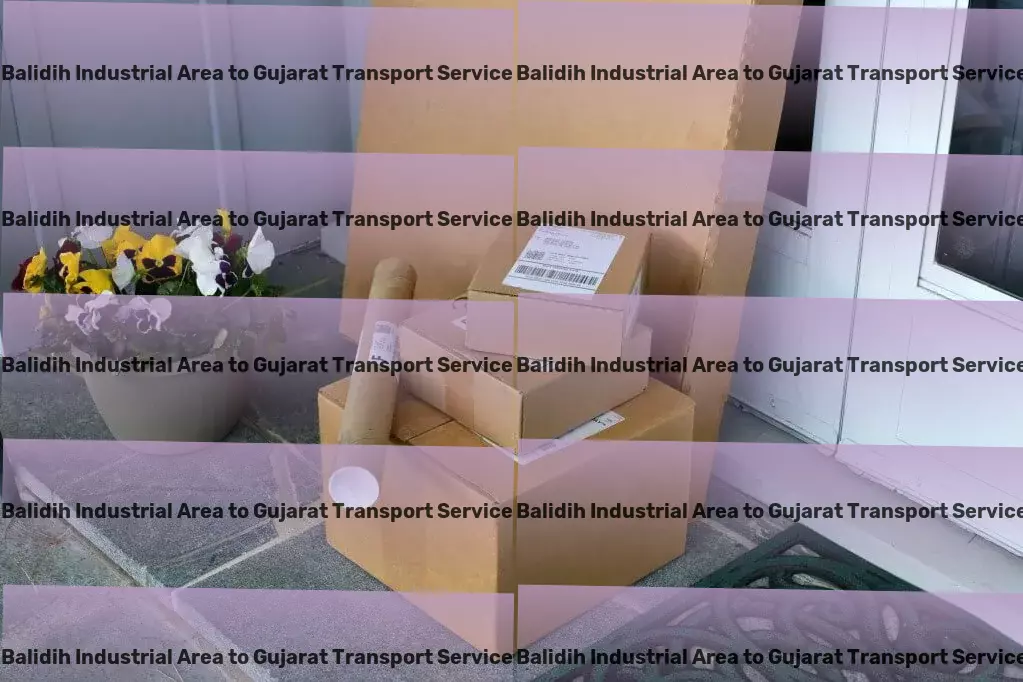 Balidih Industrial Area to Gujarat Transport Custom goods transport services