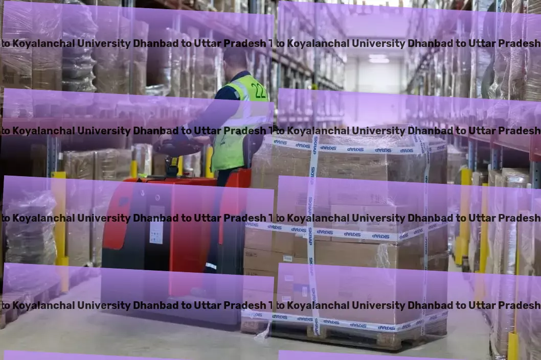 Binod Bihari Mahto Koyalanchal University Dhanbad to Uttar Pradesh Transport Connect to every corner of India with our logistic solutions! - Heavy load transport