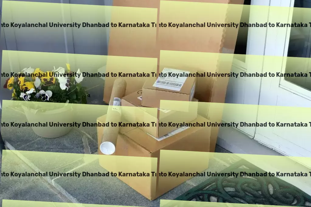 Binod Bihari Mahto Koyalanchal University Dhanbad to Karnataka Transport Seamless, efficient, and reliable goods transit services in India! - High-speed goods services