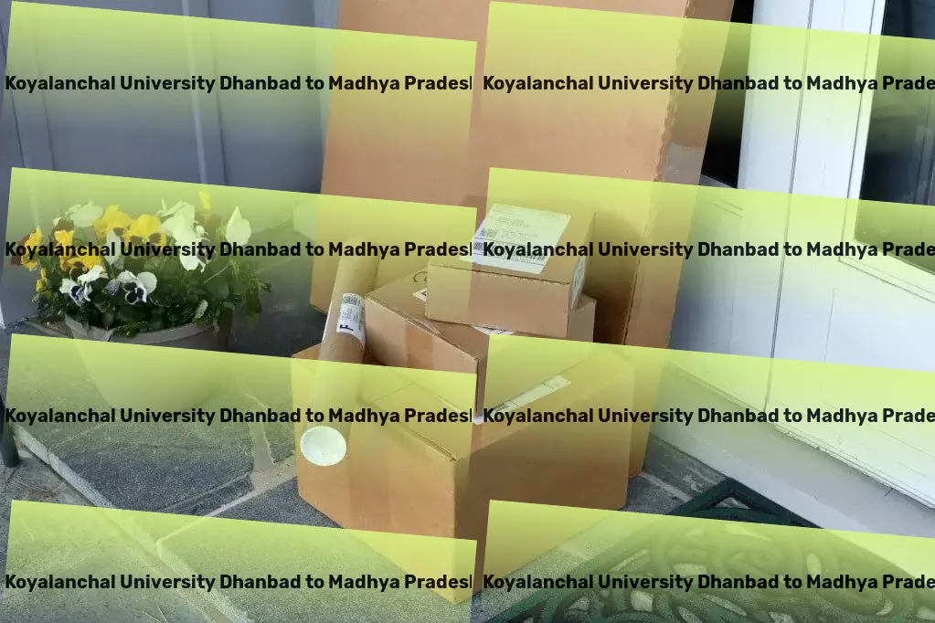 Binod Bihari Mahto Koyalanchal University Dhanbad to Madhya Pradesh Transport Experience the efficiency of Indian transport services! - High volume logistics