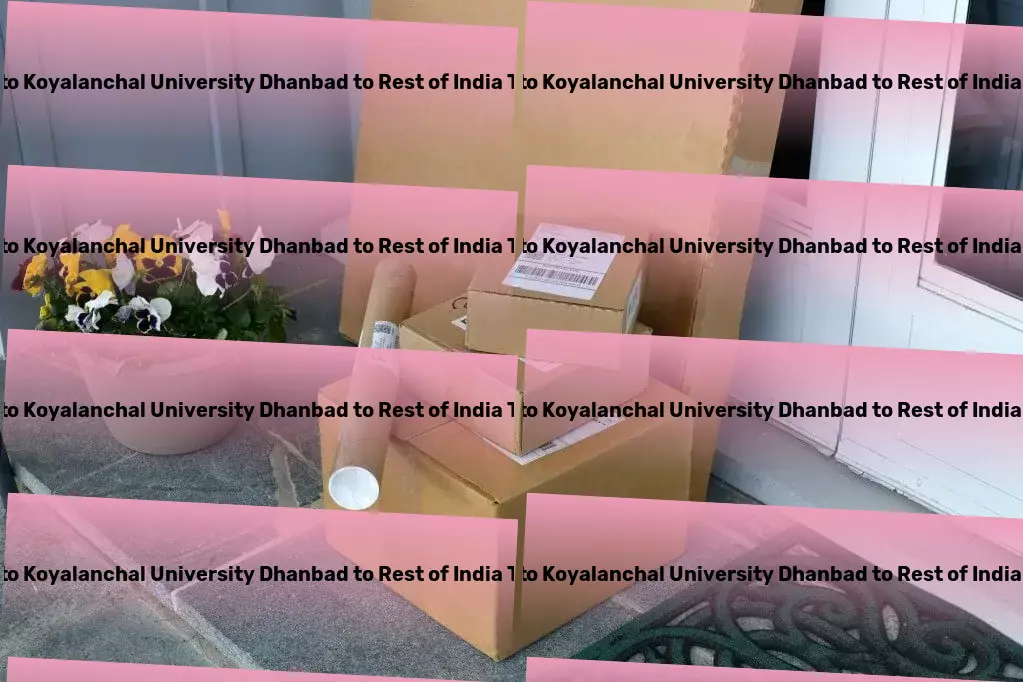 Binod Bihari Mahto Koyalanchal University Dhanbad to Rest Of India Transport Streamline your event planning process! - Cargo delivery networks