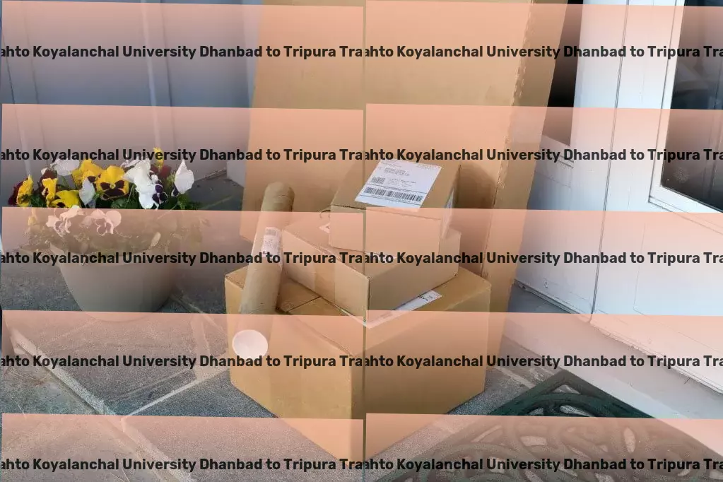 Binod Bihari Mahto Koyalanchal University Dhanbad to Tripura Transport Empowering trade and commerce with robust transport options in India! - Citywide freight forwarding