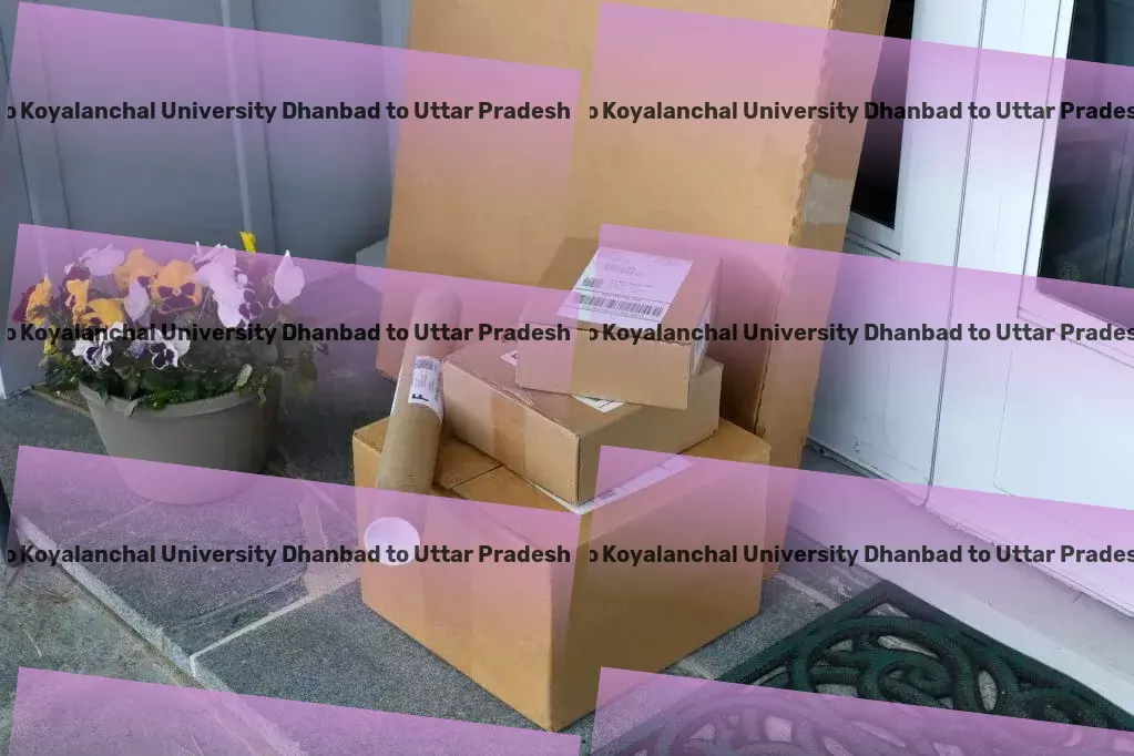 Binod Bihari Mahto Koyalanchal University Dhanbad to Uttar Pradesh Transport Comprehensive transport solutions for thriving Indian businesses! - Citywide freight services