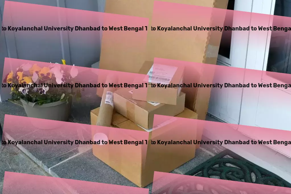 Binod Bihari Mahto Koyalanchal University Dhanbad to West Bengal Transport Shipping and handling