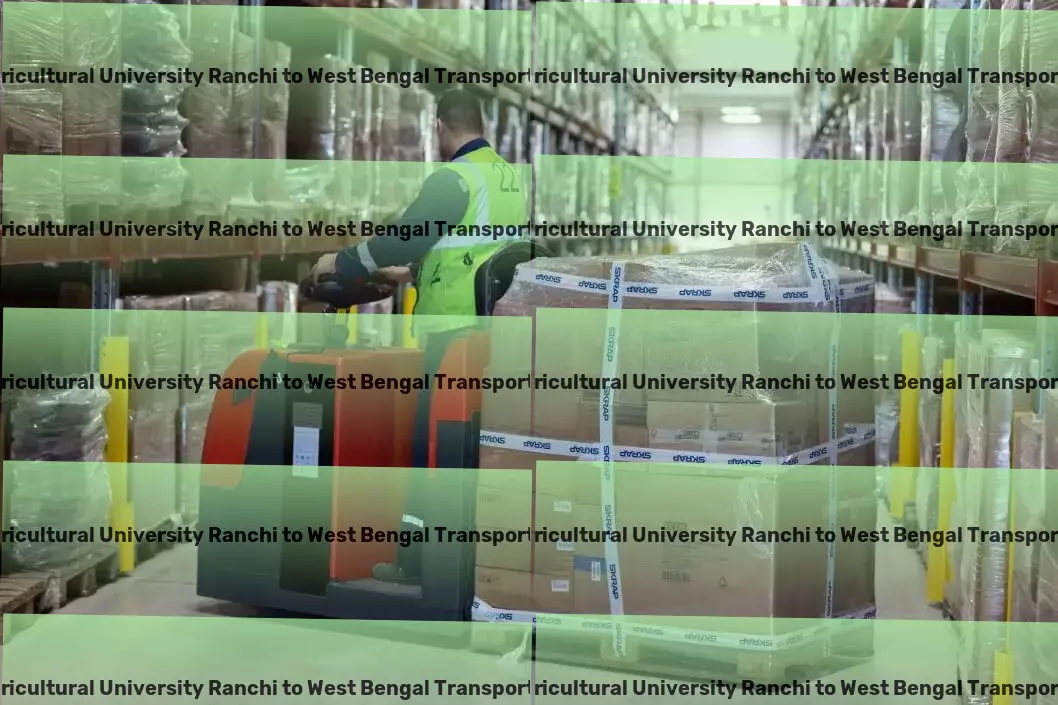 Birsa Agricultural University Ranchi to West Bengal Transport Rural transport services