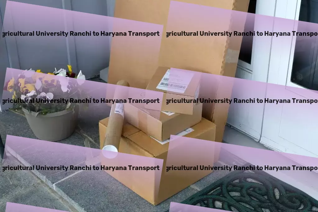 Birsa Agricultural University Ranchi to Haryana Transport Multi-regional goods transport