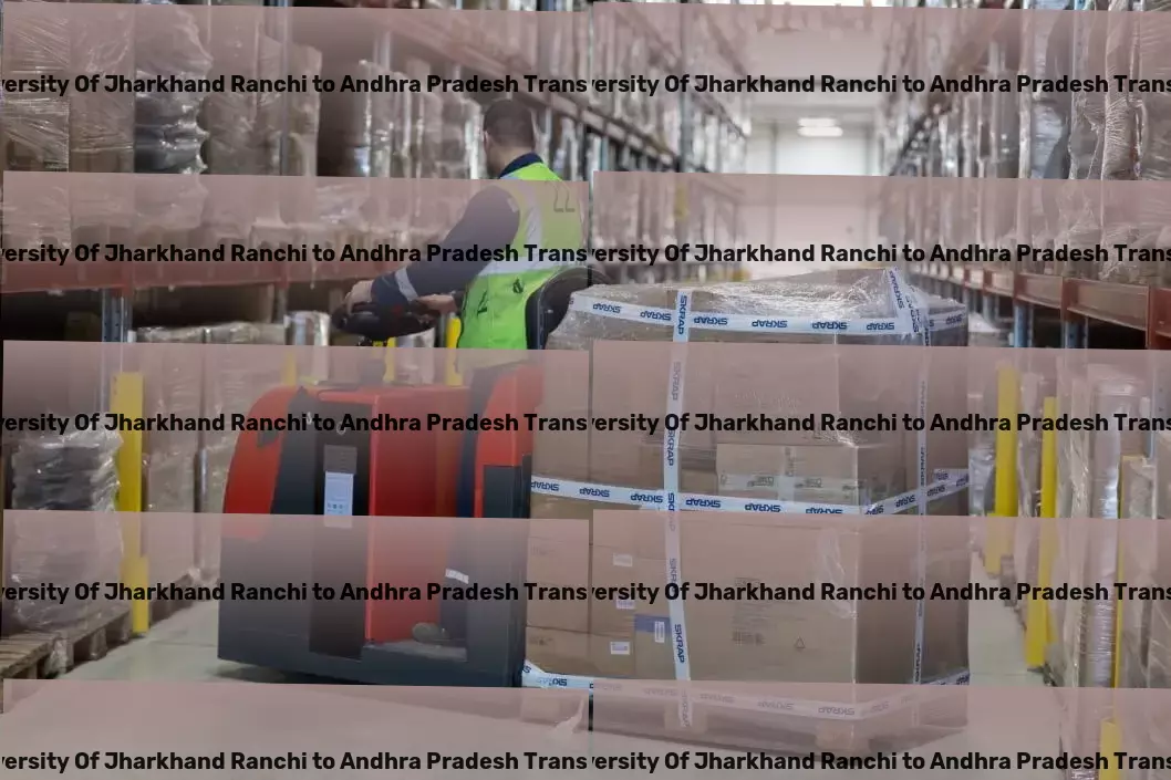 Central University Of Jharkhand Ranchi to Andhra Pradesh Transport Commercial goods forwarding