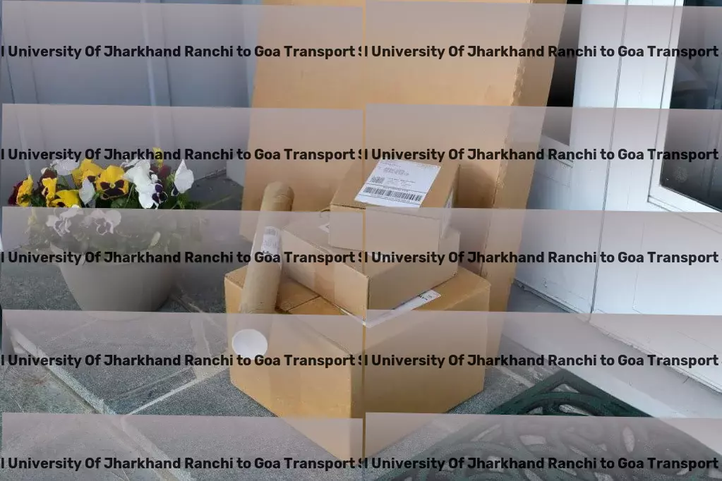 Central University Of Jharkhand Ranchi to Goa Transport Express bulk cargo delivery