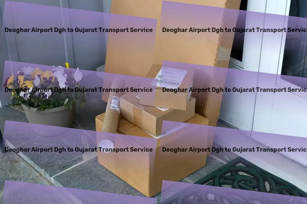 Deoghar Airport Dgh to Gujarat Transport Multi-city logistics services