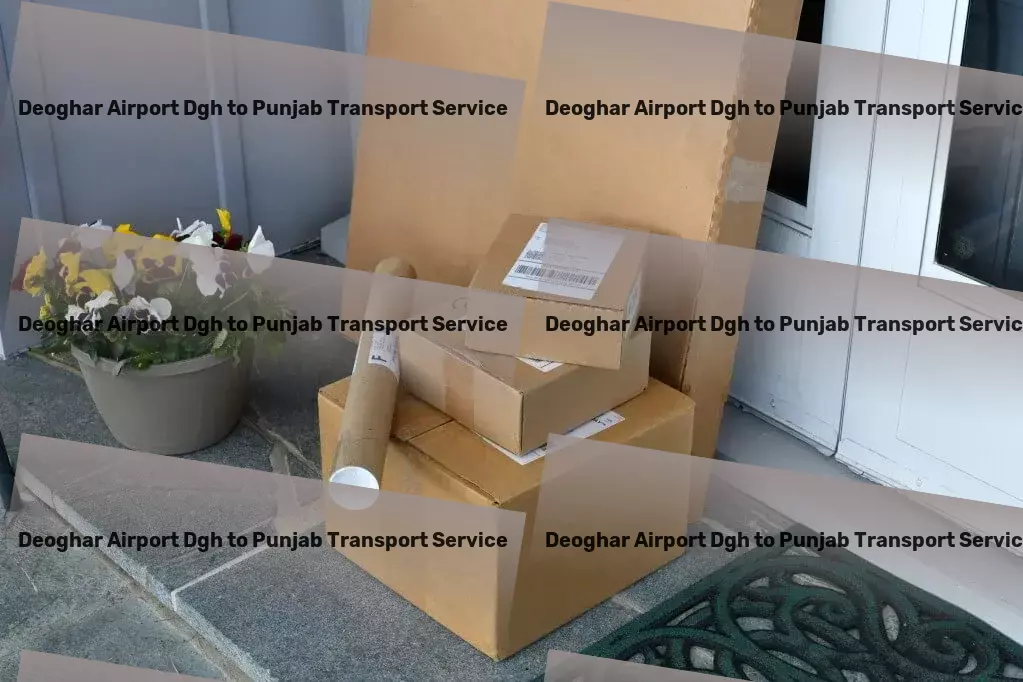 Deoghar Airport Dgh to Punjab Transport Domestic freight forwarding