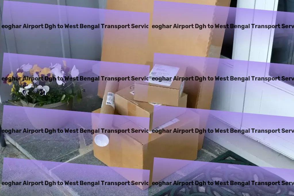 Deoghar Airport Dgh to West Bengal Transport Urban cargo forwarding