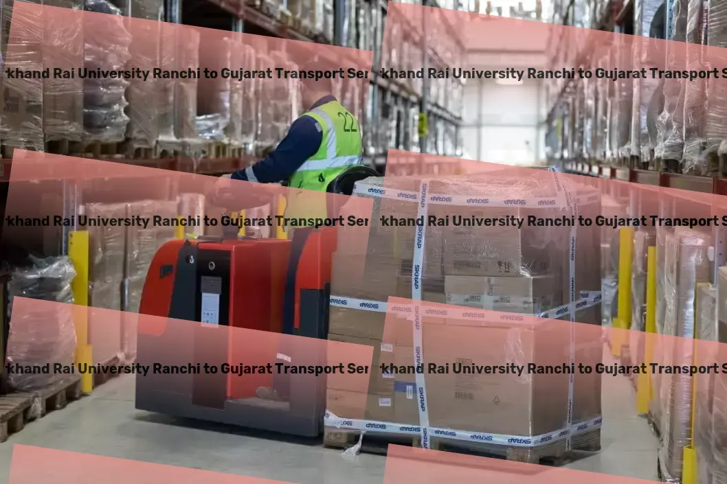 Jharkhand Rai University Ranchi to Gujarat Transport Citywide freight logistics