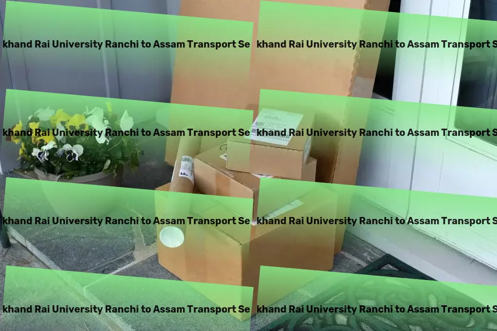 Jharkhand Rai University Ranchi to Assam Transport Express road cargo