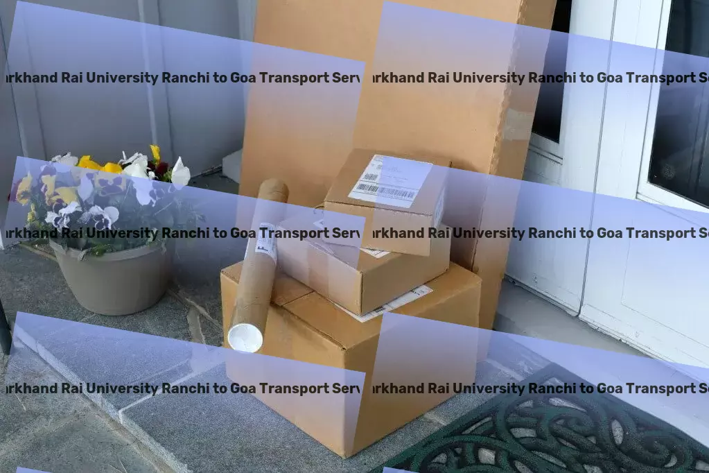 Jharkhand Rai University Ranchi to Goa Transport Heavy goods logistics