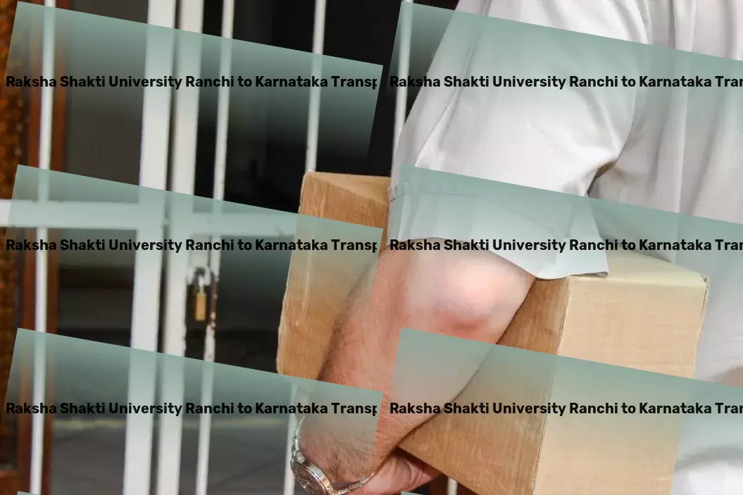 Jharkhand Raksha Shakti University Ranchi to Karnataka Transport Express courier services