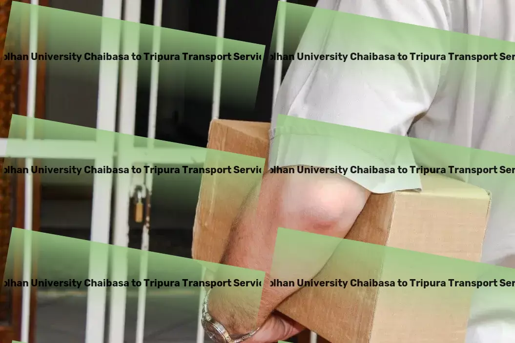 Kolhan University Chaibasa to Tripura Transport Empower your educational journey now! - Cross-state courier services