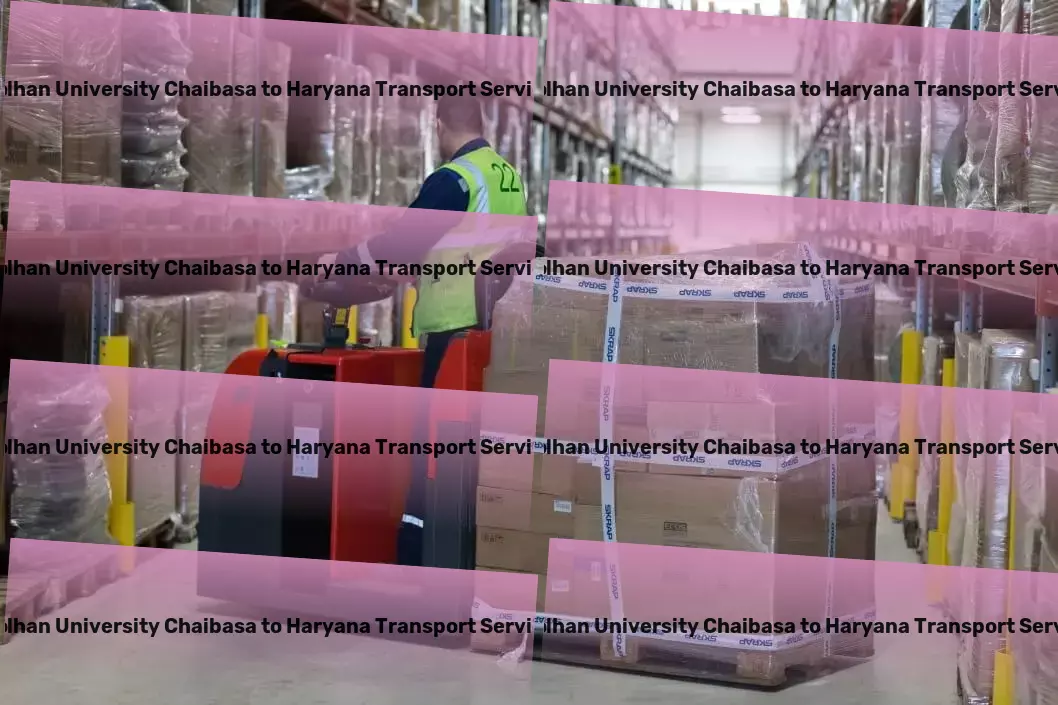 Kolhan University Chaibasa to Haryana Transport Driving the future of Indian logistics with cutting-edge solutions. - City-to-city freight forwarding