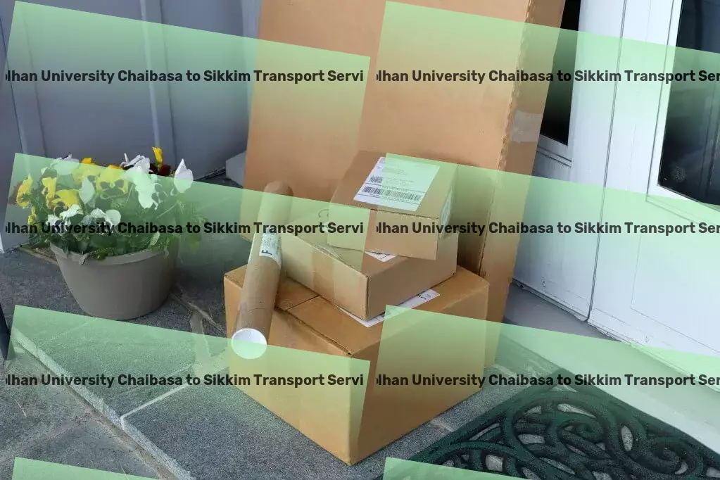 Kolhan University Chaibasa to Sikkim Transport Bike shipping solutions