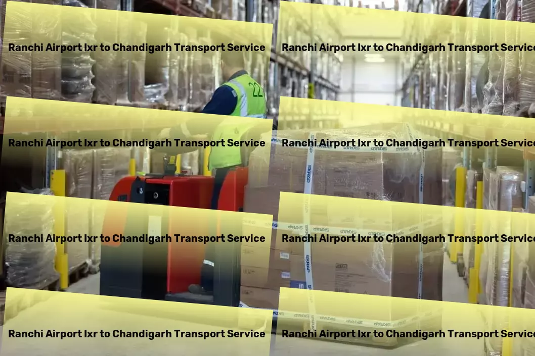 Ranchi Airport Ixr to Chandigarh Transport Multi-city freight forwarding