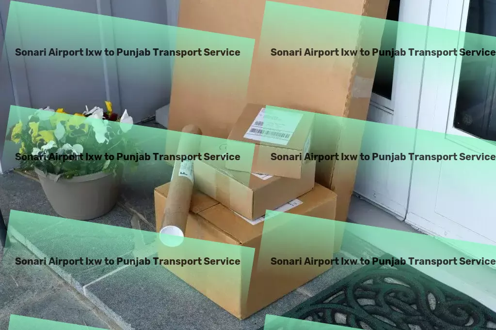 Sonari Airport Ixw to Punjab Transport Efficient freight and shipment