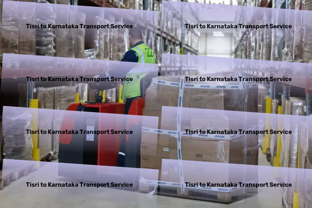 Tisri to Karnataka Transport Heavy parcel delivery