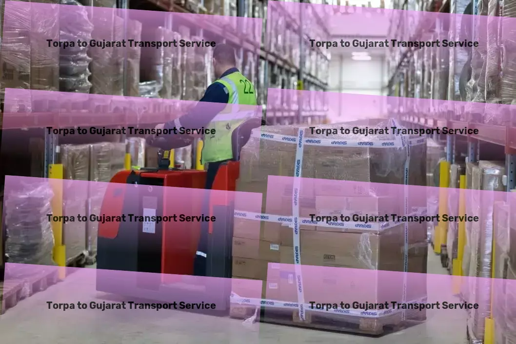 Torpa to Gujarat Transport Custom cargo transport