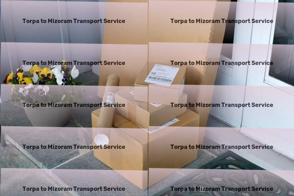 Torpa to Mizoram Transport Get the competitive edge in business with smart solutions! - Cargo delivery networks