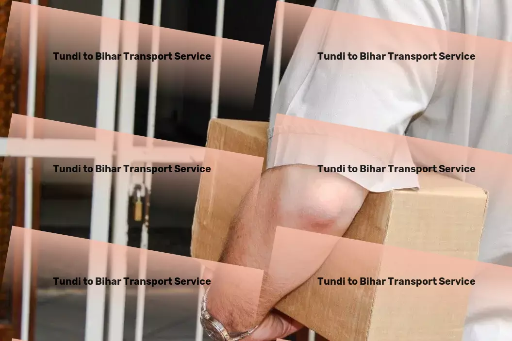 Tundi to Bihar Transport Domestic freight forwarding