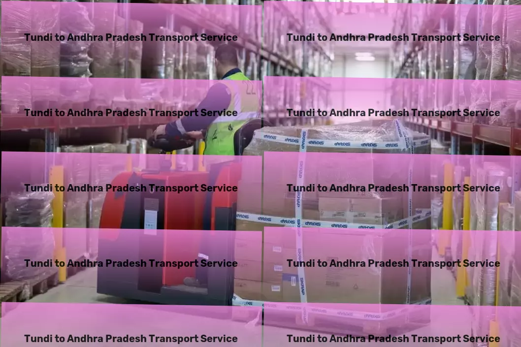 Tundi to Andhra Pradesh Transport Rapid cargo dispatch