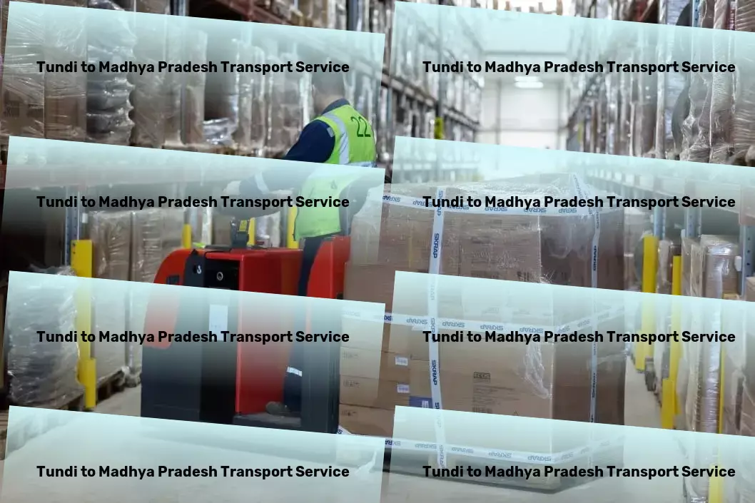 Tundi to Madhya Pradesh Transport Innovative logistics solutions