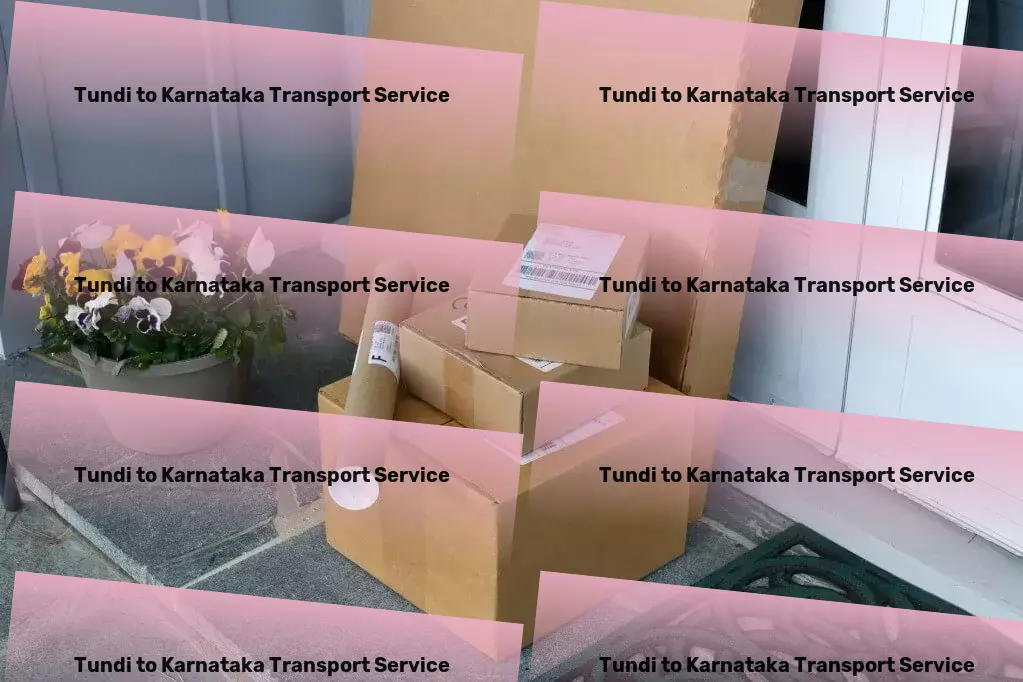 Tundi to Karnataka Transport Fast movers and packers