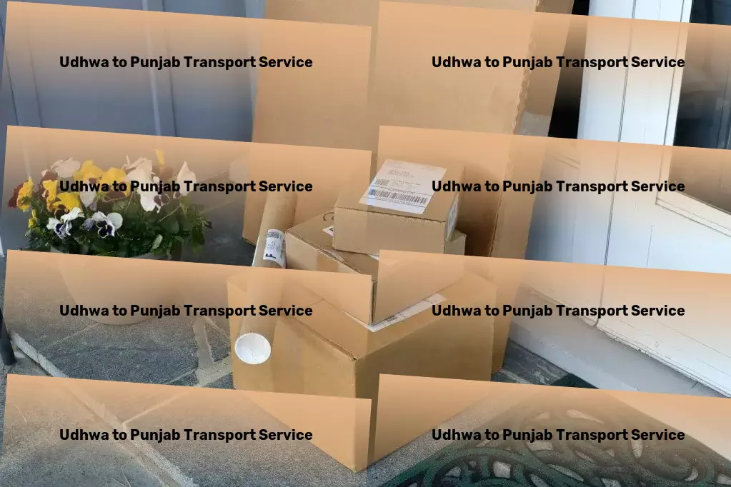 Udhwa to Punjab Transport General freight transportation